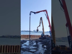 V+オーガー油圧オーガー掘削機