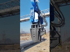 セメント杭用太陽光発電杭打機 48-52トン HITACHI 掘削機