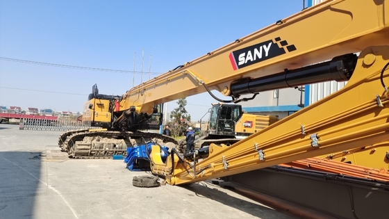 SANY Excavator Hydraulic Impact Pile Driver For Versatile Piling Applications
