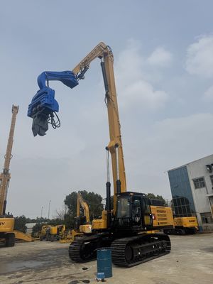 Yellow PCF 330 Series Excavator Mounted Hydraulic Vibro Hammer