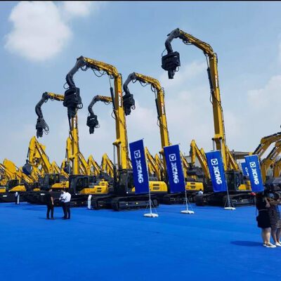 Excavator-Mounted Hydraulic Pile Driver – 18m Max Length & Powerful Vibration