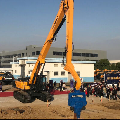 Environment Friendly Vibrating Pile Driver - High Efficiency Piling & Low Noise Operation
