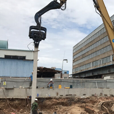 Efficient Pile Driver | Designed for Easy Maintenance & Reliable Stability