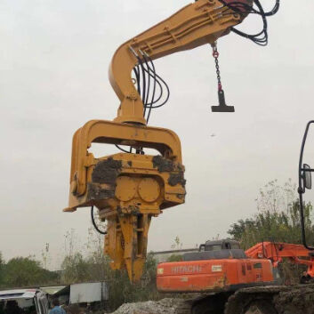 40T Compatible Pile Driver | Robust Excavator Attachment for Efficient Construction