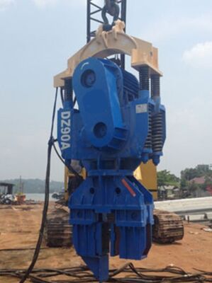 Electric Vibratory Hammer – Low Noise Eco Friendly Operation & Zero Emissions for Outdoor Sensitive Environments