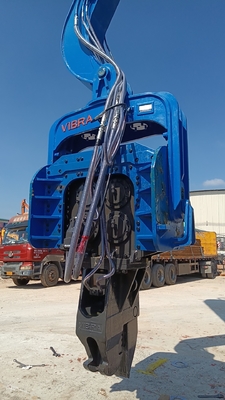 Versatile Excavator Mounted Pile Driver With Maximum Pile Depth Of 24m