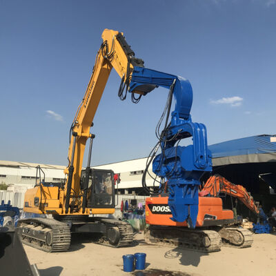 Eco Friendly Hydraulic Static Pile Driver - 670kg Arm Weight & Multi-Pile Compatibilitya
