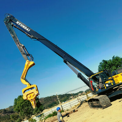 Heavy-Duty Pile Driver | 3.3 Ton Vibrating Hammer for Large Steel Plate Pile Construction