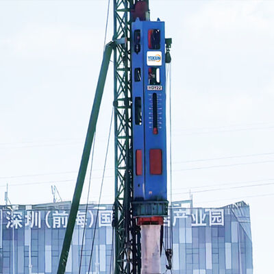 HDY22 インパクトパイルハンマー |高い打撃エネルギーと堅牢な耐久性