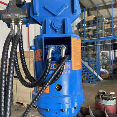 掘削機用高トルクアースオーガー：深さ7メートルのボーリングと最大出力