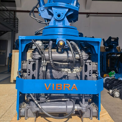 サイドグリップパイルドライバー SV-400 | 656KN 狭い場所用油圧ハンマー