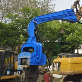 18m Piling Capacity Pile Driver - 750kg Arm Excavator Mounted, Precision Piling & Quick Setup