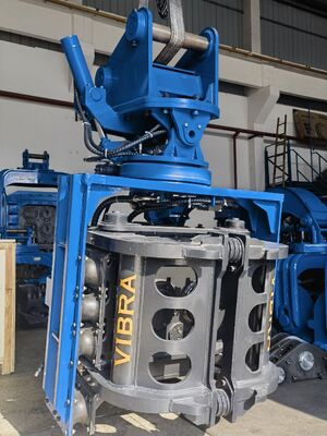 SV-300 サイドグリップパイルドライバー – デュアルポンプ流合流システム & クイックツールチェンジシステム