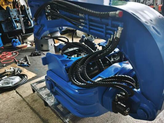 FV250R 360度回転パイルドライバー メーカー 静的粉砕低振動ノイズ 工場設計 全スウィイングメカニズム組立 熱売り