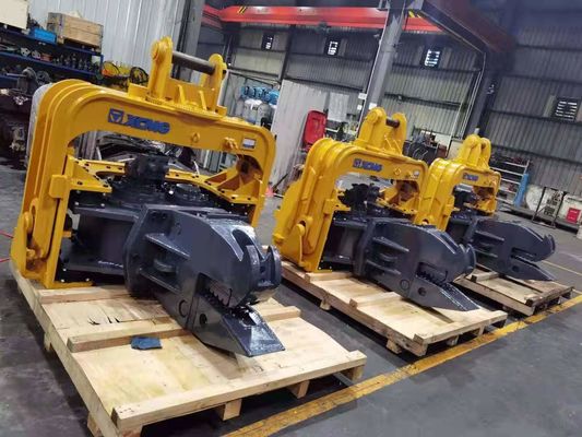 High-Frequency Hydraulic Vibro Pile Hammer with Compact Design for Mini Excavators